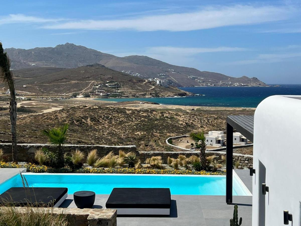 Black And White Villas Ftelia - Mykonos Mykonos Town Exteriör bild