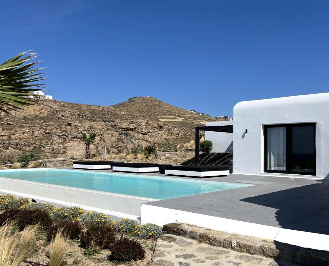 Black And White Villas Ftelia - Mykonos Mykonos Town Exteriör bild