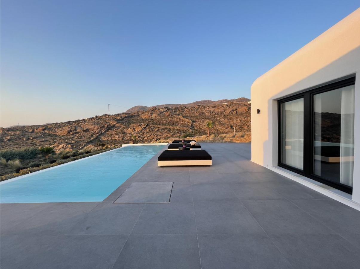 Black And White Villas Ftelia - Mykonos Mykonos Town Exteriör bild