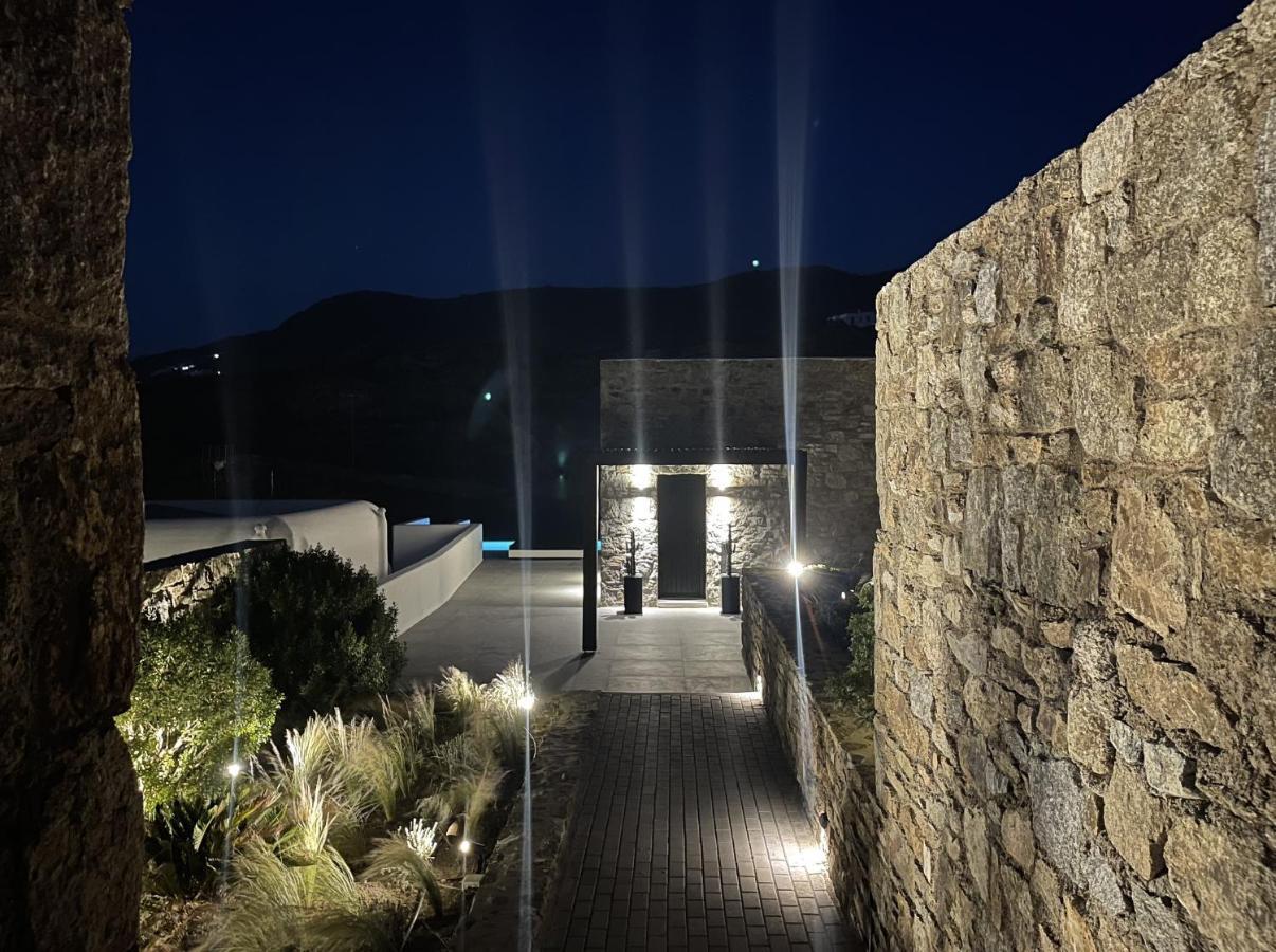 Black And White Villas Ftelia - Mykonos Mykonos Town Exteriör bild