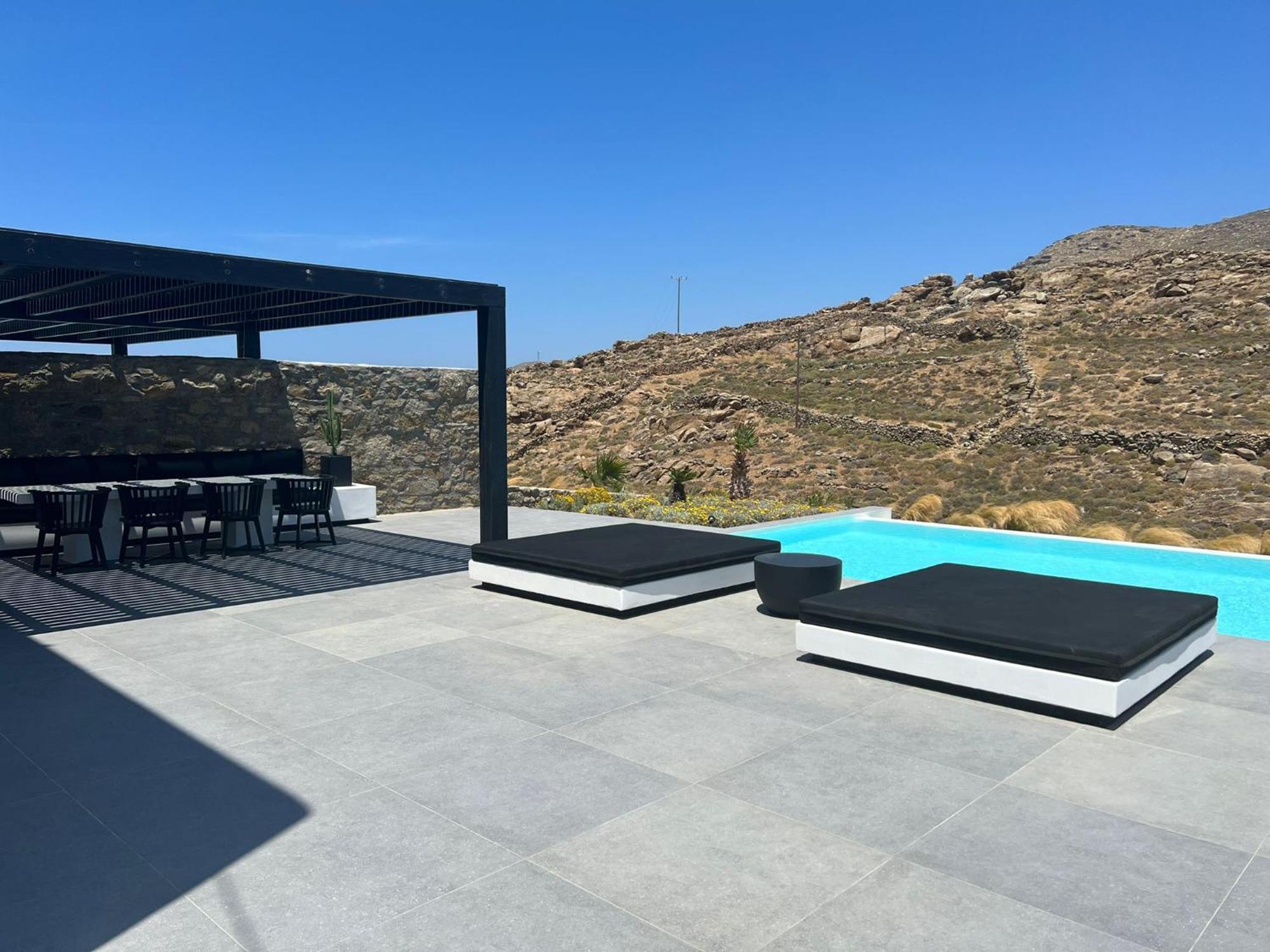 Black And White Villas Ftelia - Mykonos Mykonos Town Exteriör bild
